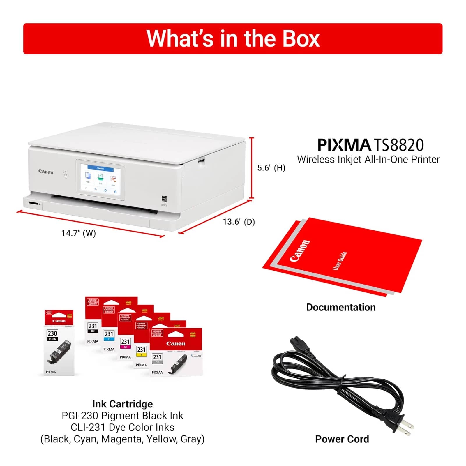Canon Canon PIXMA TS8820 Printers New