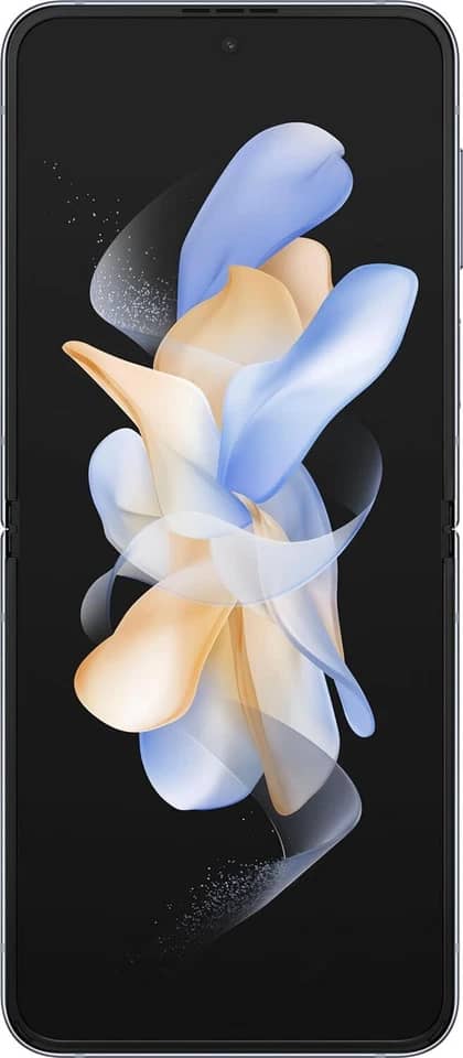 Samsung Galaxy Z Flip4 Cell Phones Blue AT&T 128GB Refurbished - Acceptable