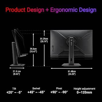 ASUS XG27ACMS Monitors New