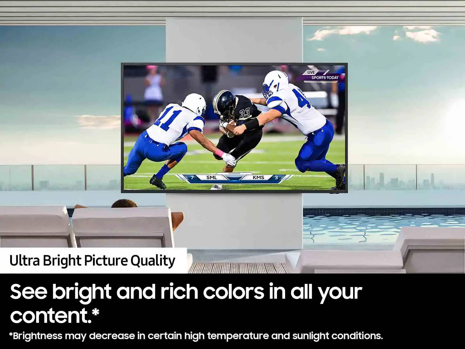 Samsung The Terrace-LST7C TVs 85 inch New
