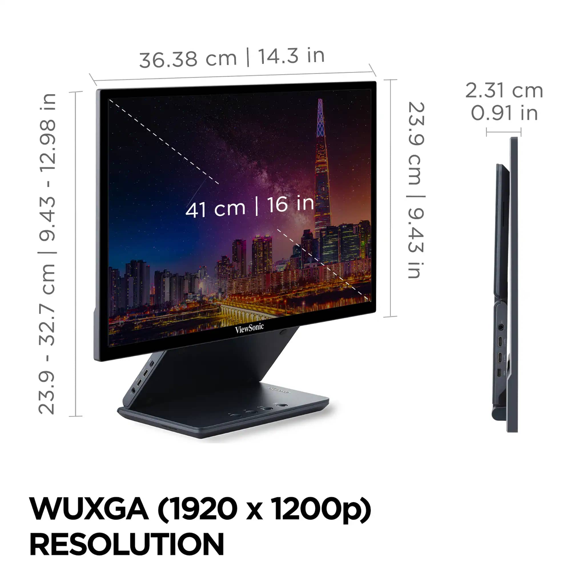 ViewSonic VP1656 Monitors New