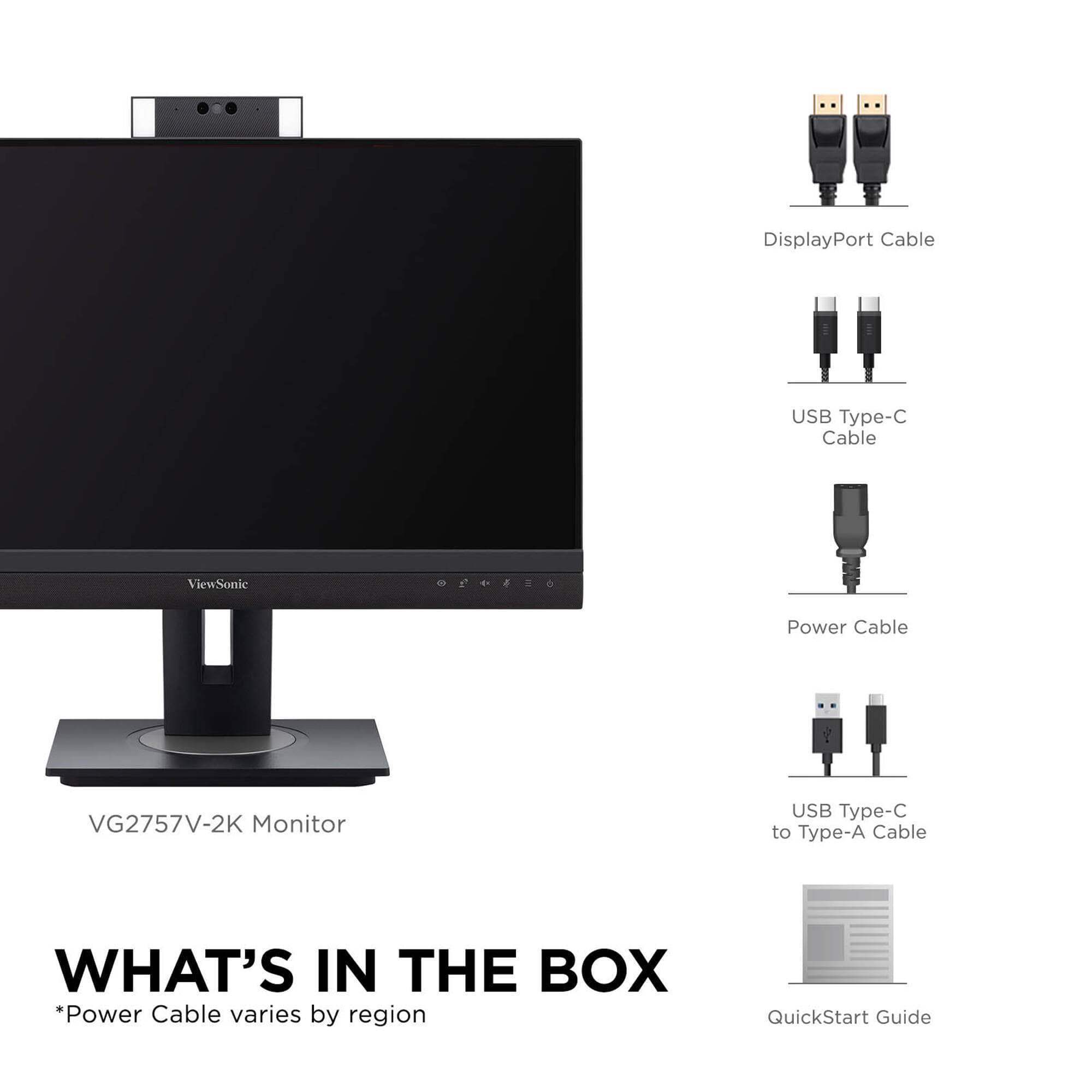 ViewSonic VG2757V-2K Monitors New