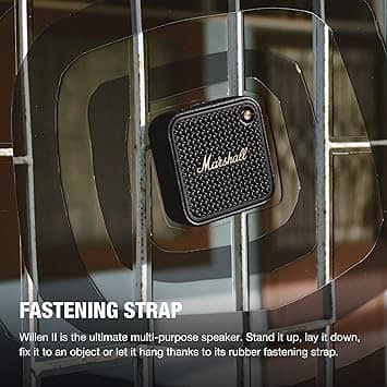 Marshall Willen II Portable Bluetooth Speakers Black New