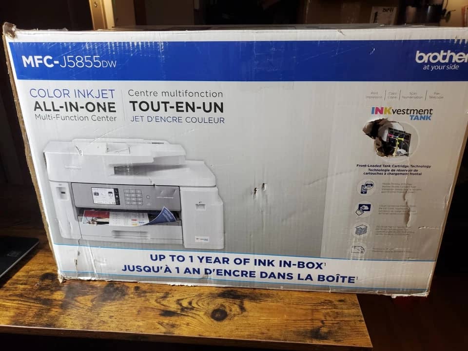 Brother Brother MFC-J5855DW Printers White New