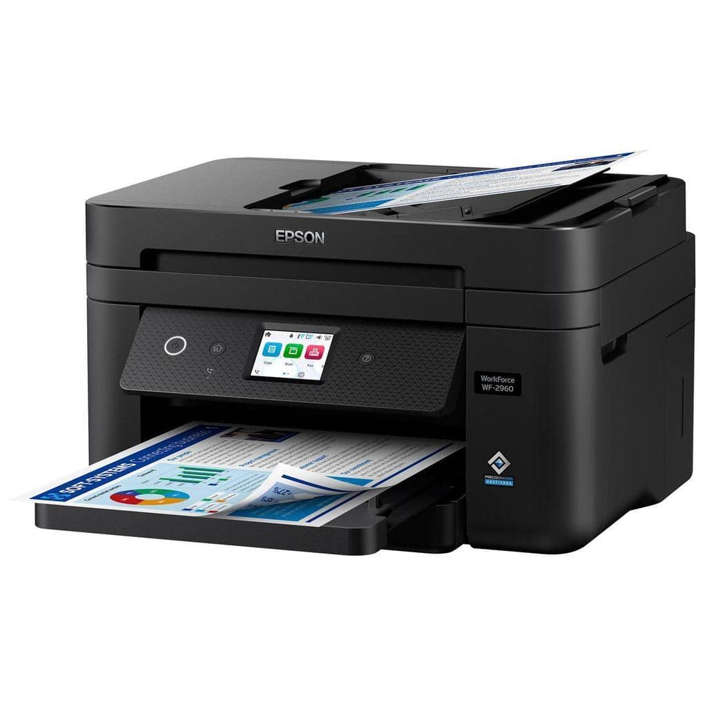 Epson WorkForce WF-2960 Printers Black Refurbished - Excellent