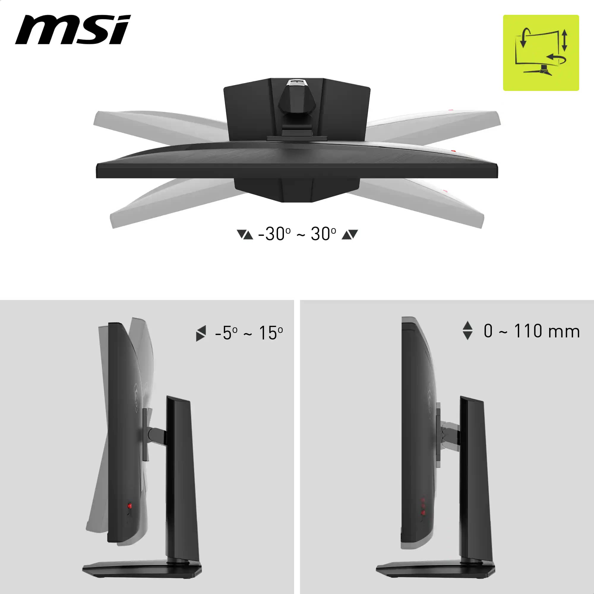 MSI MAG 322URDF E16 Monitors New