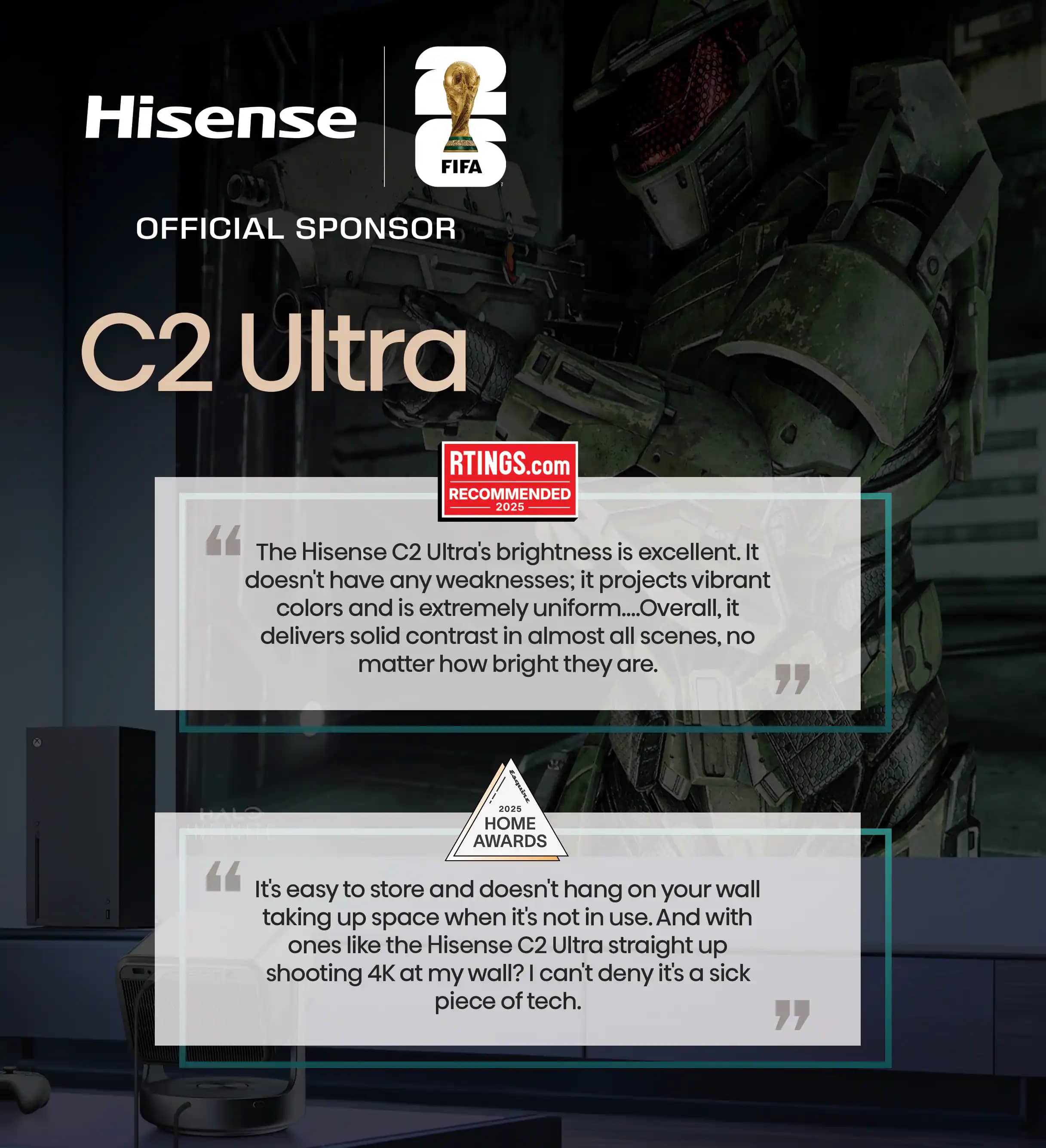 Hisense C2 Ultra Projectors New