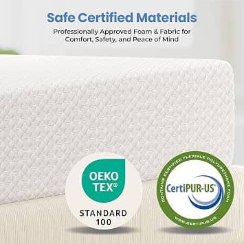Yaheetech Memory Foam Mattress Mattresses New Twin 8"