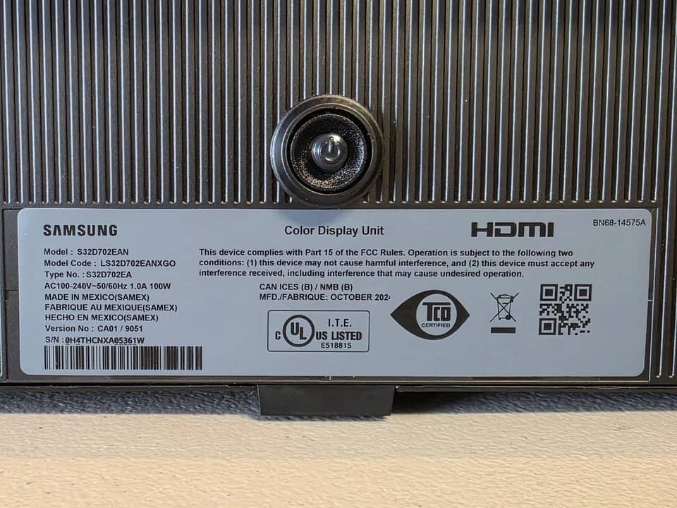 Samsung LS32D702EA Monitors New