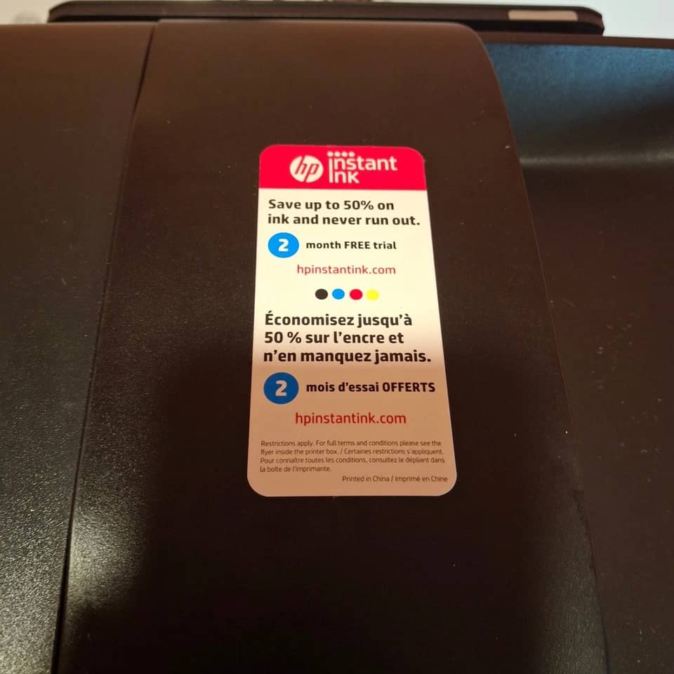 HP HP OfficeJet 3830 Printers Black Used - Good