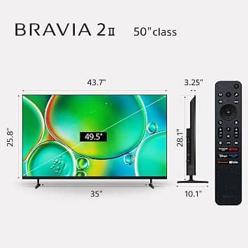 Sony BRAVIA 2 II K-S20M2 TVs 43 inch New