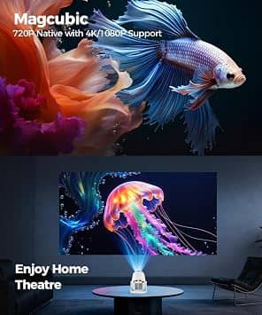 Magcubic HY300 Pro Projectors White New