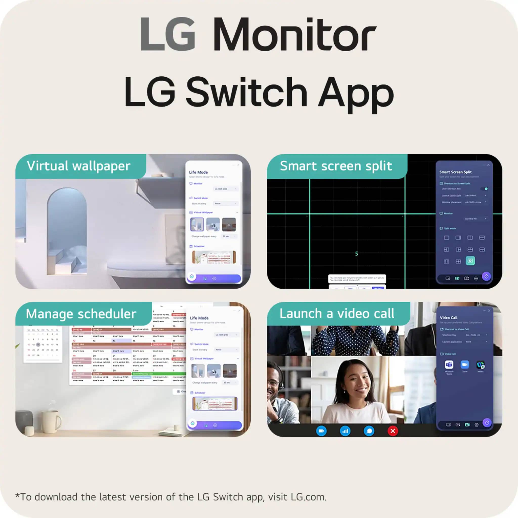 LG U631A-B Monitors New 27"