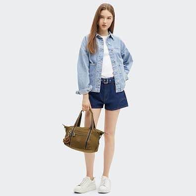 Kipling Art Tote Women's bags Mini Blue New