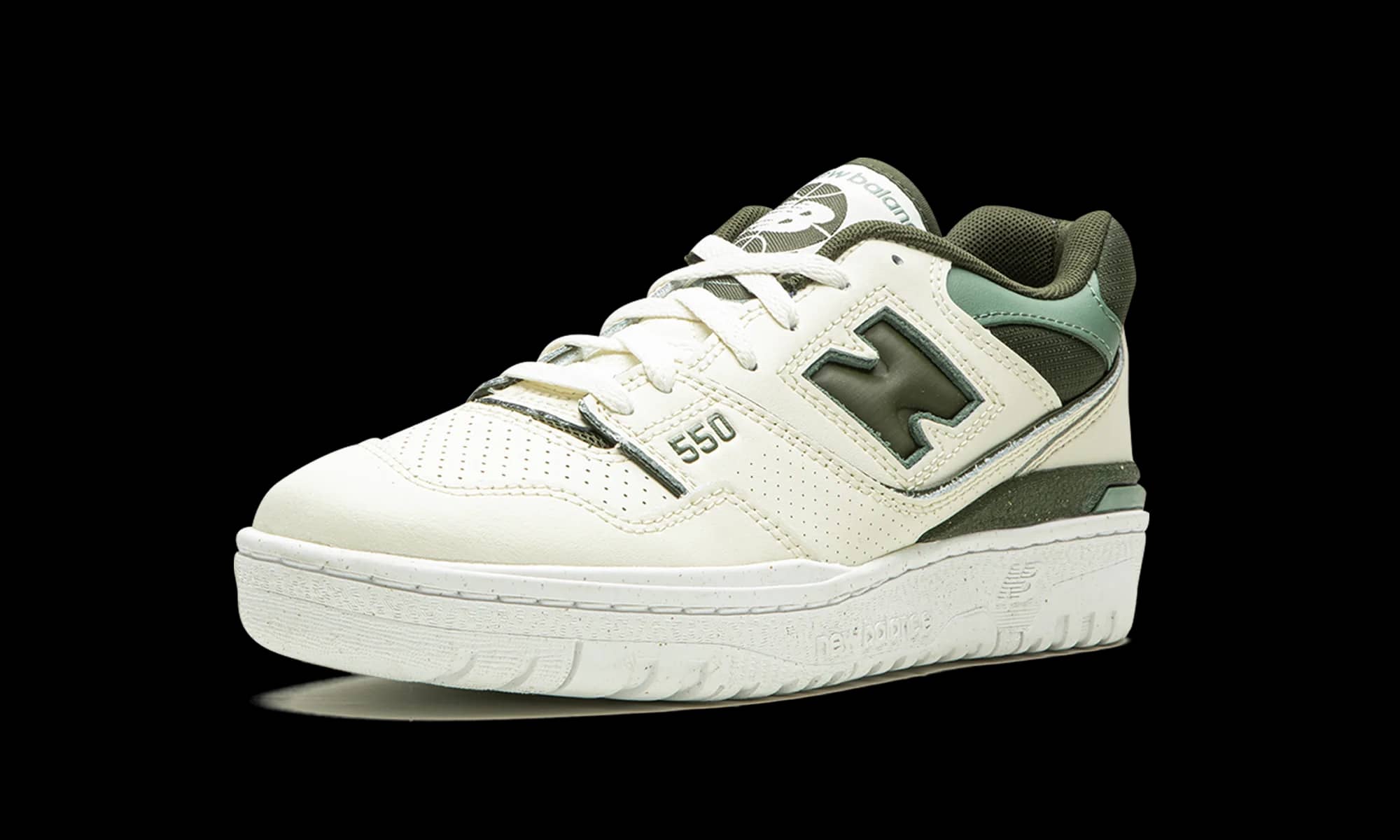 New Balance 550 Sneaker White Full Size Run