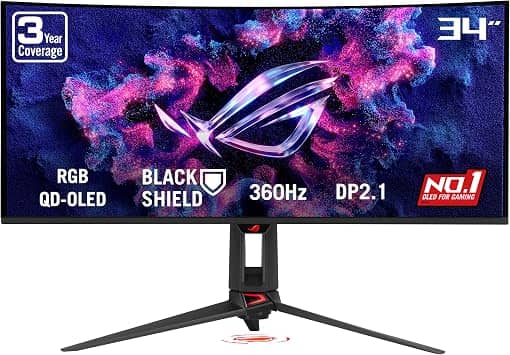 ASUS PG34WCDN Monitors New