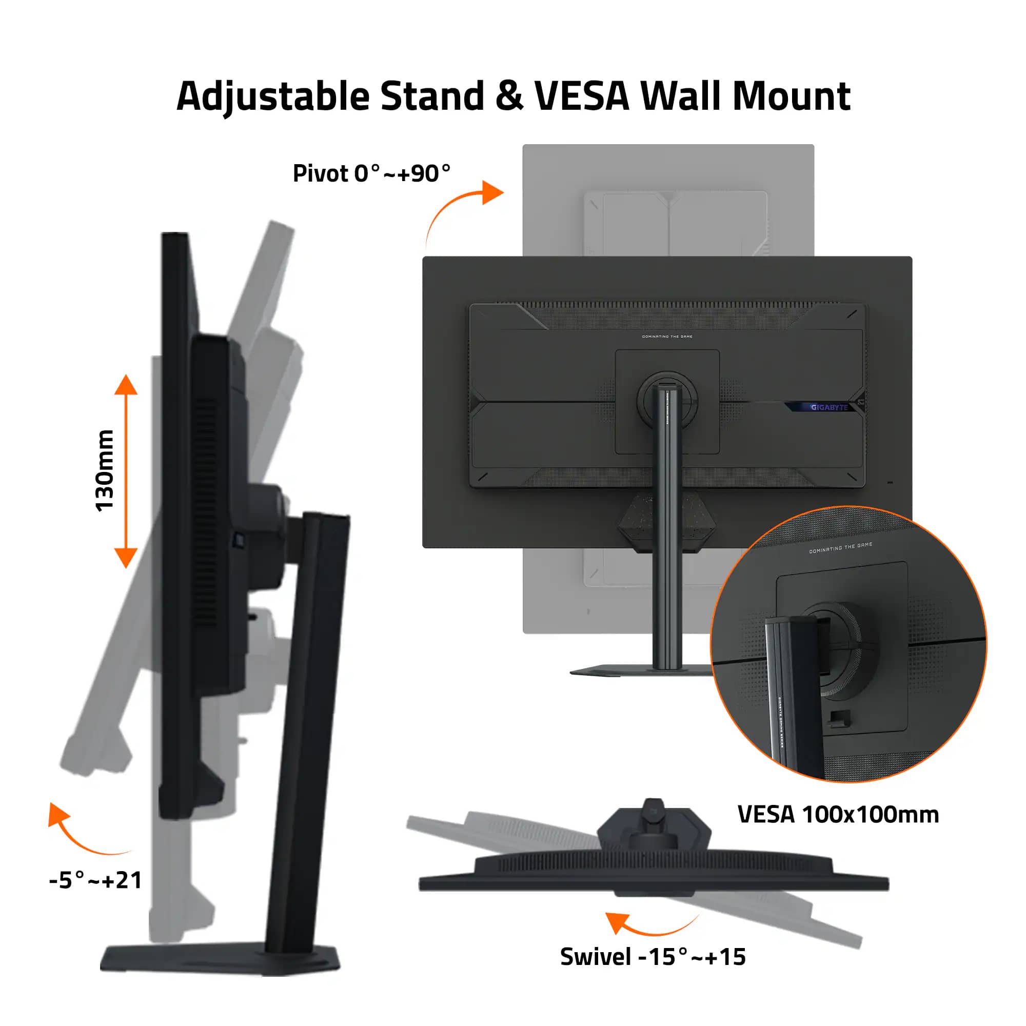 GIGABYTE G27U Monitors New