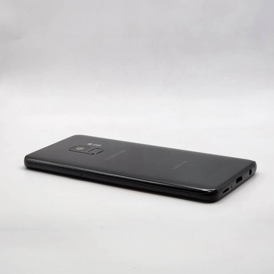 Samsung Galaxy S9 Cell Phones Black AT&T 64GB Refurbished - Acceptable