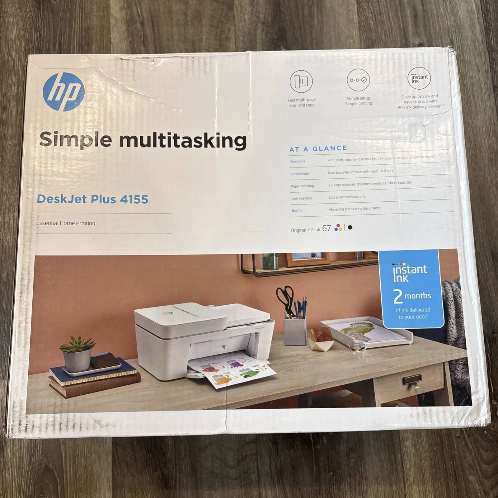 HP HP DeskJet Plus 4155 Printers New
