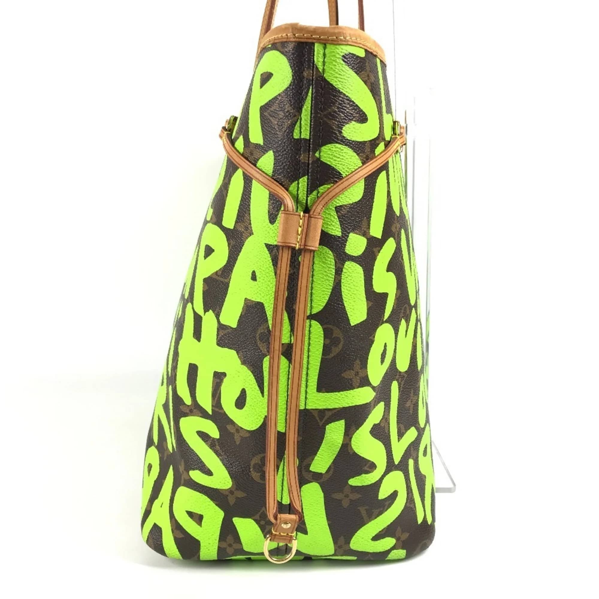 Louis Vuitton Neverfull Women's bags GM Green Monogram Canvas Used - Good