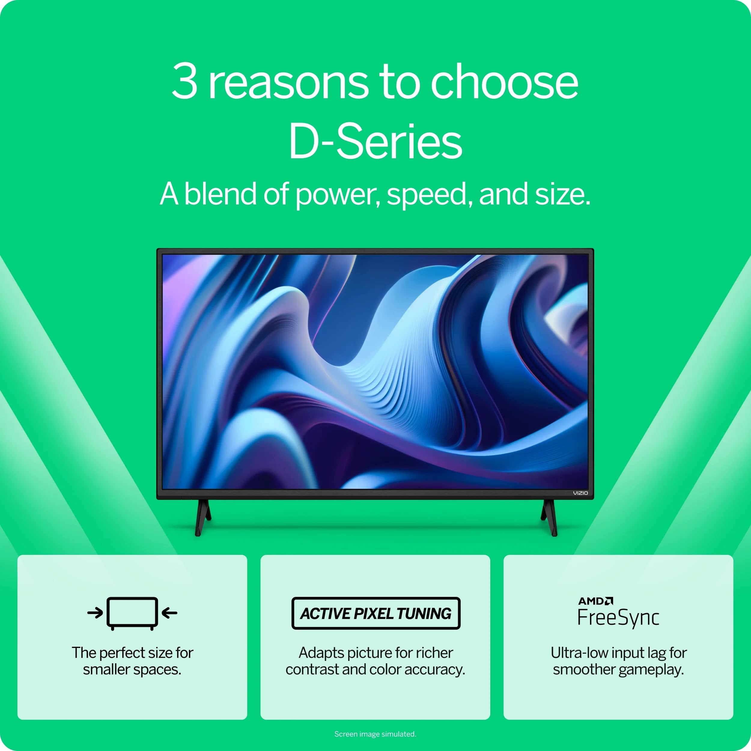 VIZIO D-Series TVs 40 inch New