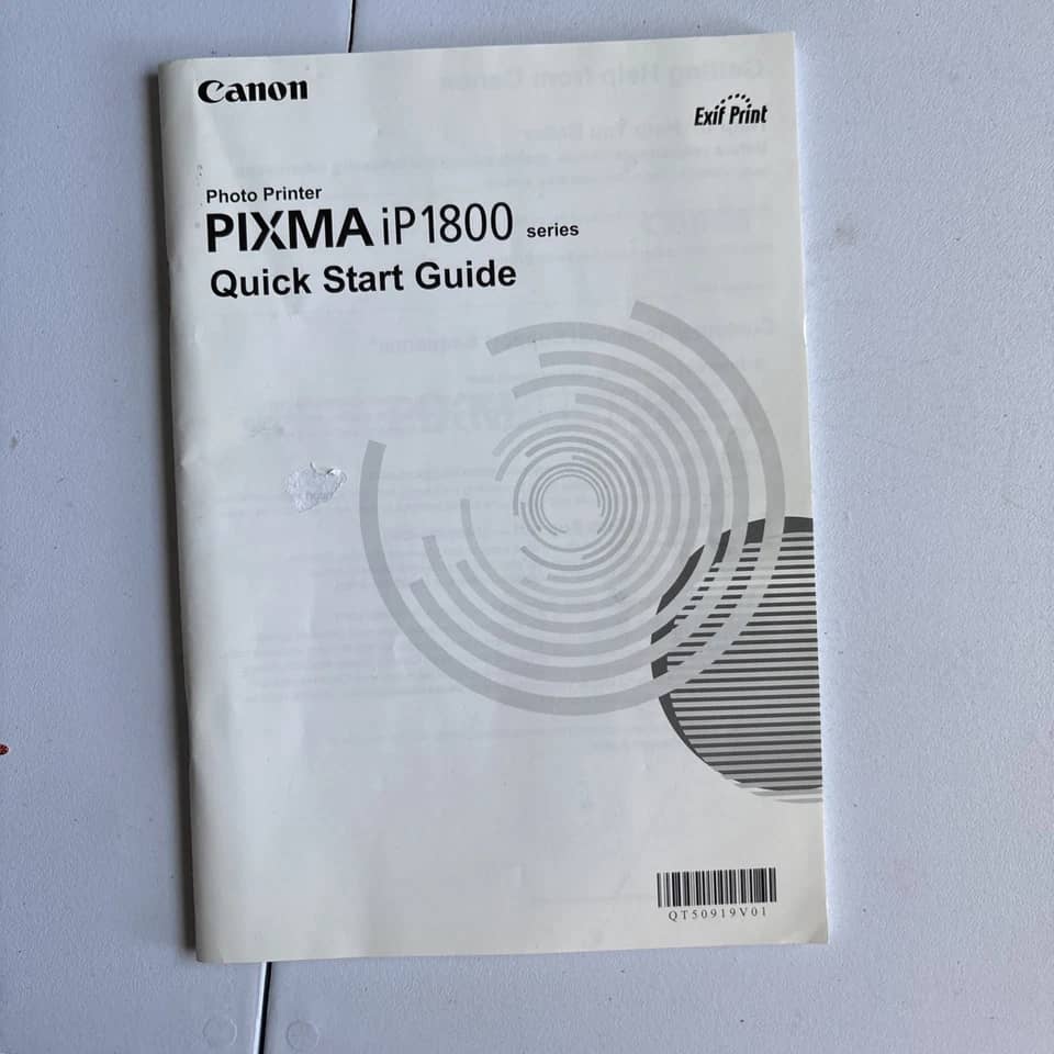 Canon IP1800 Printers Black New