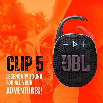 JBL Clip 5 Portable Bluetooth Speakers Purple New