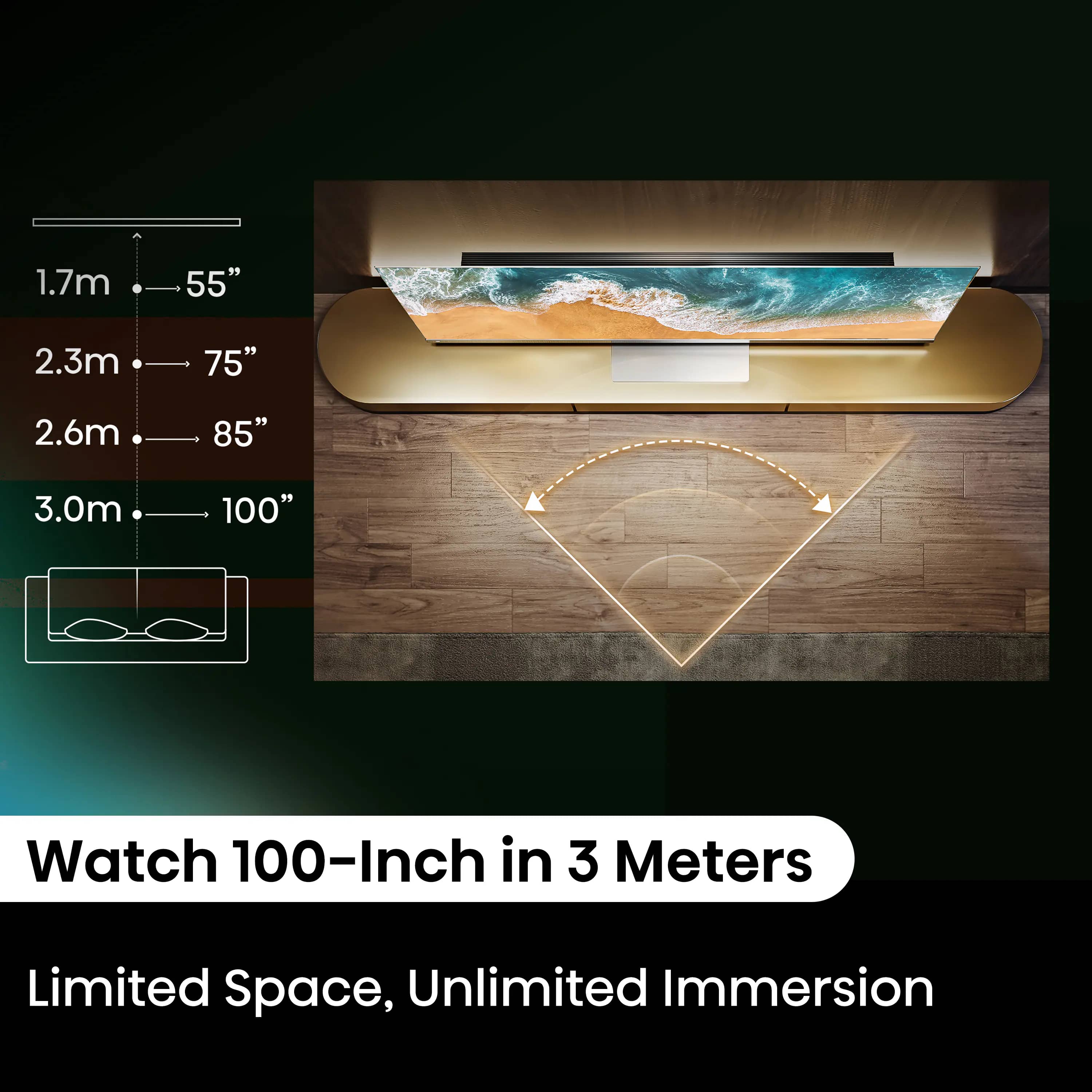 Hisense QD7 TVs 65 inch New