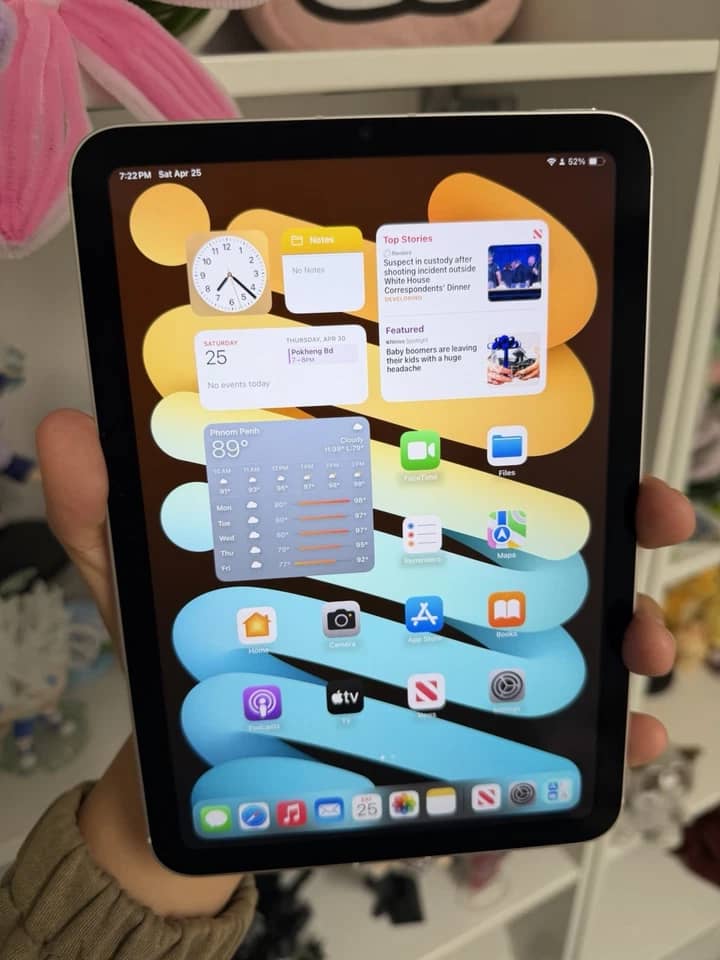 Apple iPad Mini A17 Pro Tablets Purple 512GB Open-Box Excellent 8.3"