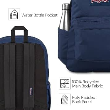 JanSport Superbreak Plus Women's bags Black New