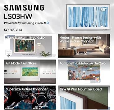 Samsung The Frame Pro-LS03HW TVs 55 inch New