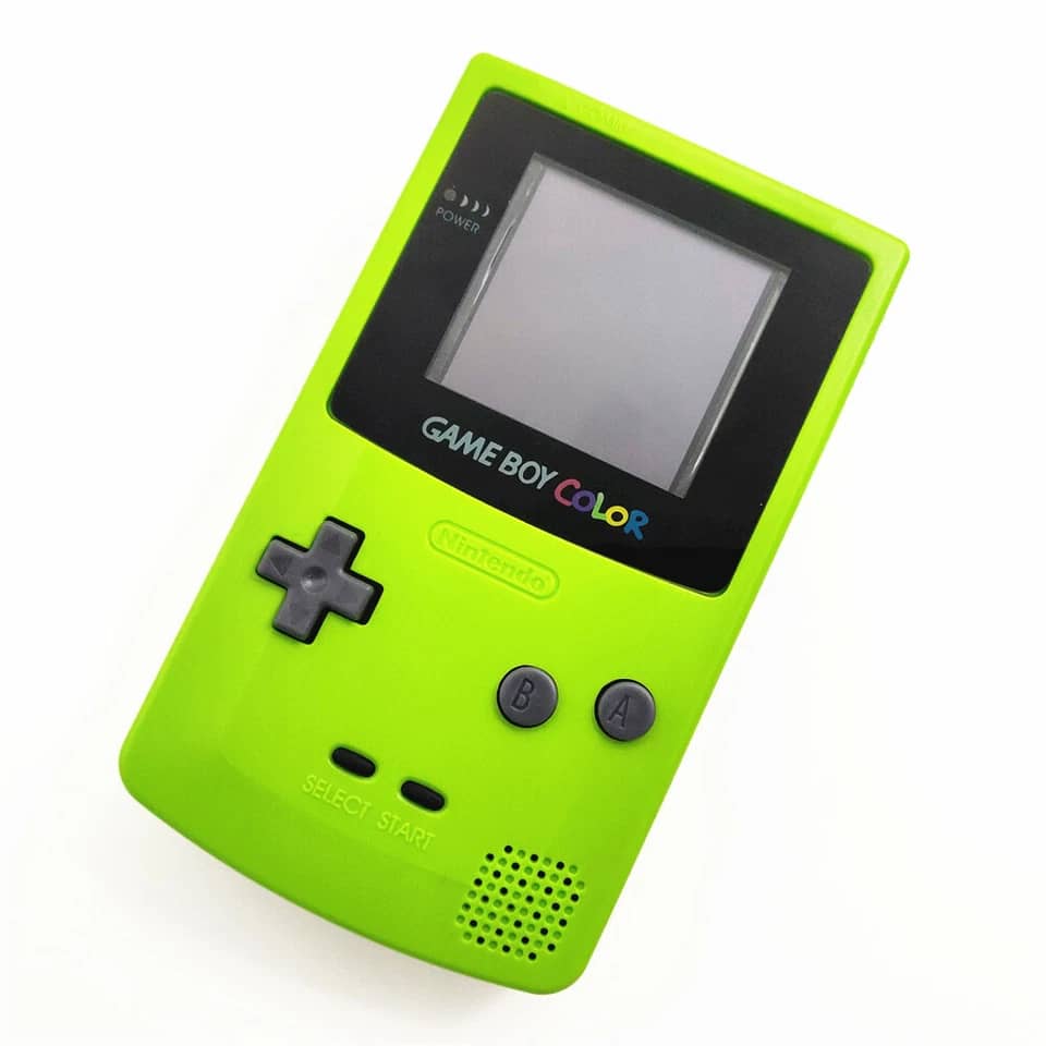 Nintendo Game Boy Color Video Game Consoles Green For parts or not working