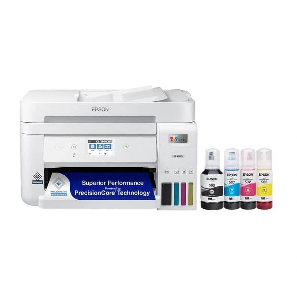 Epson Epson EcoTank ET-4850 Printers White Refurbished - Excellent