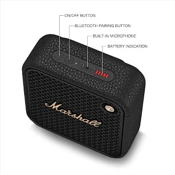 Marshall Willen Portable Bluetooth Speakers Mix Used - Very Good