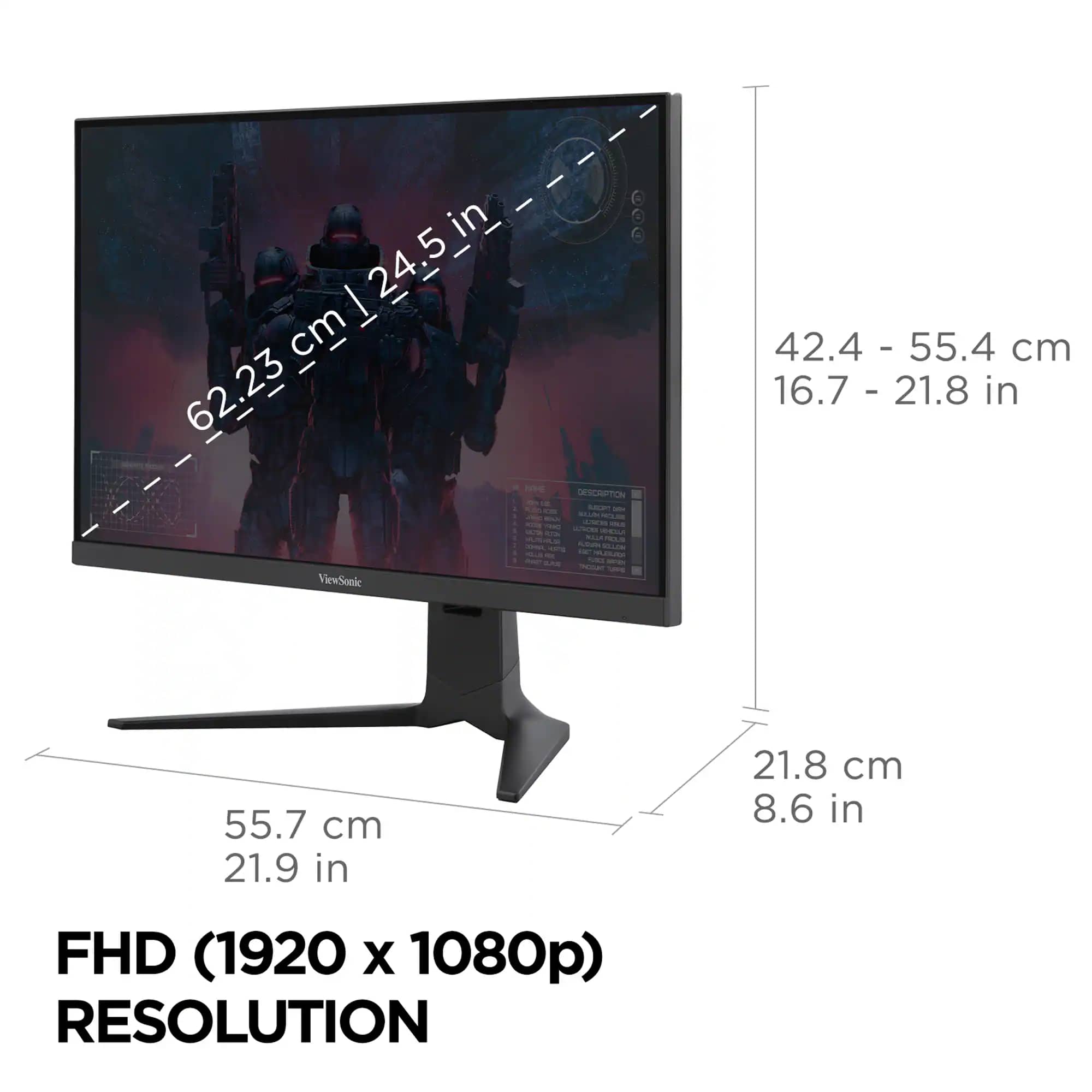 ViewSonic XG2536 Monitors New