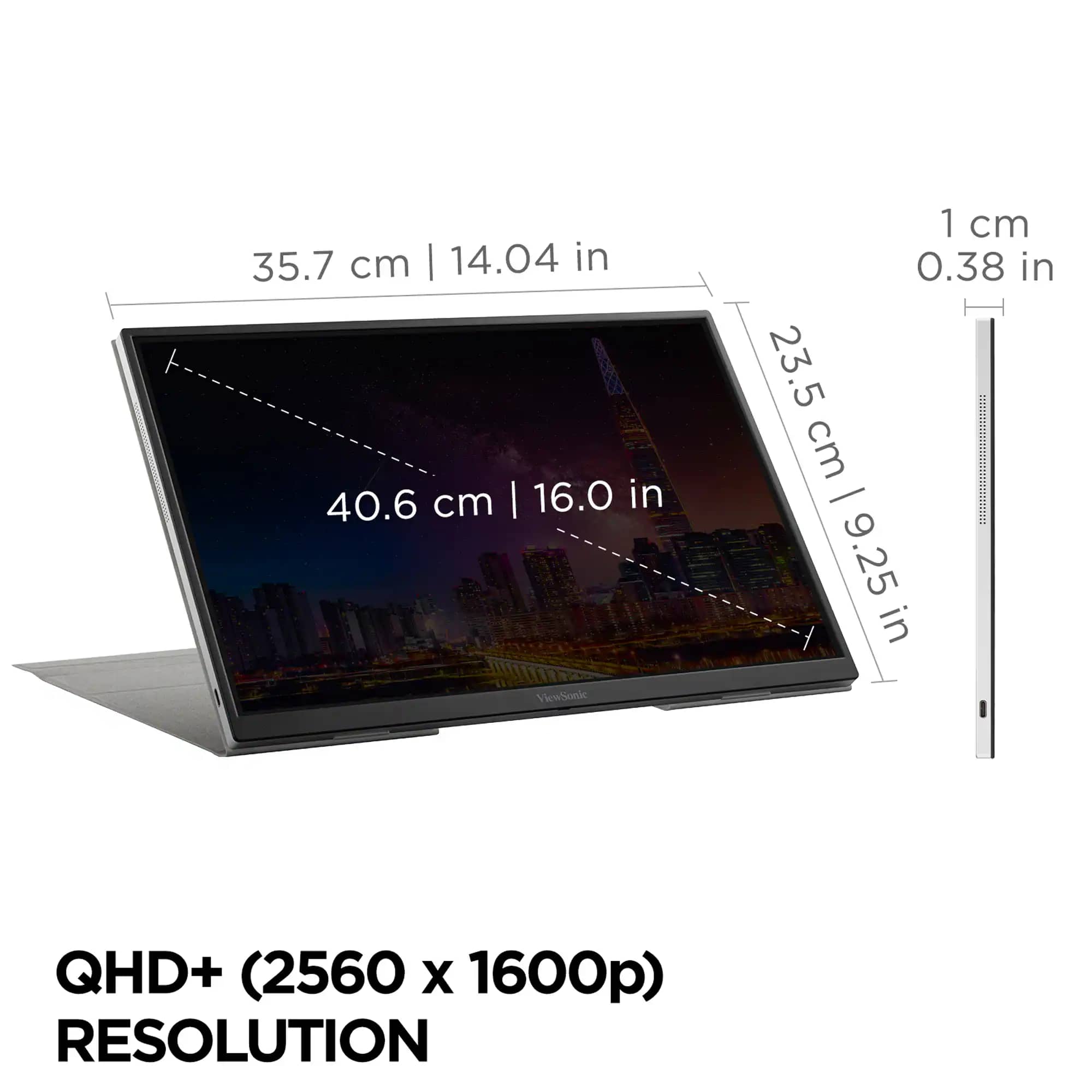 ViewSonic VG1656-2K Monitors New