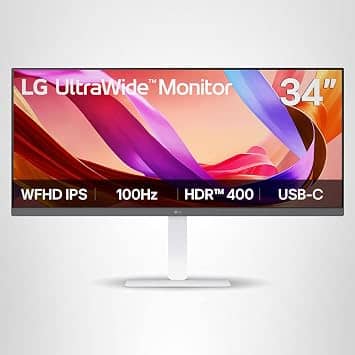 LG 34U530A-W Monitors New