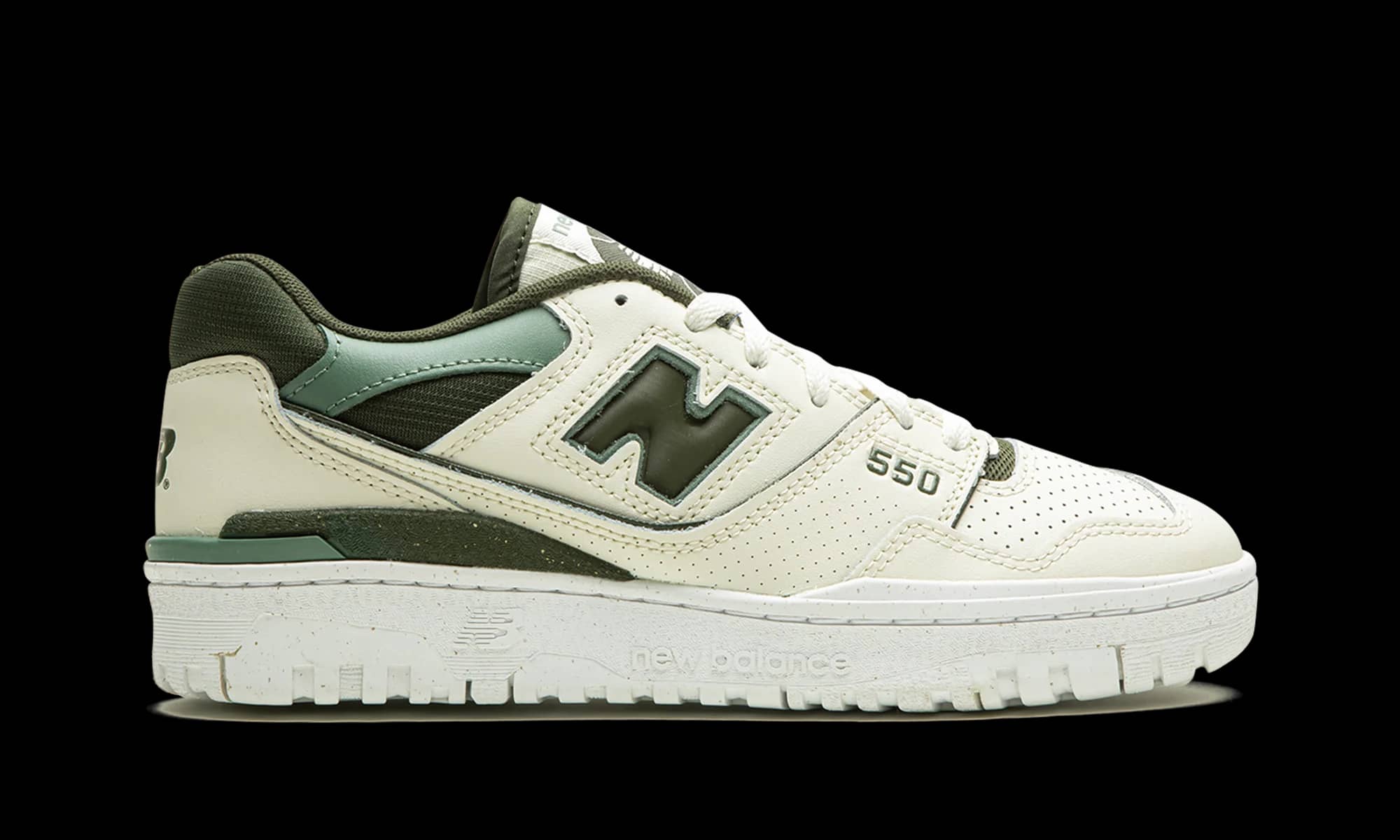 New Balance 550 Sneaker White Full Size Run