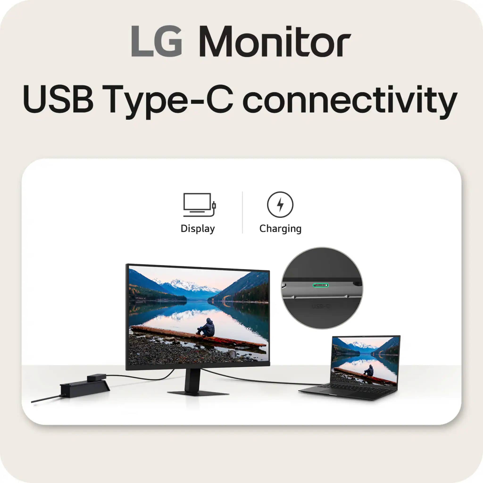 LG U631A-B Monitors New 27"