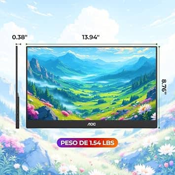 AOC 16T20 Monitors New