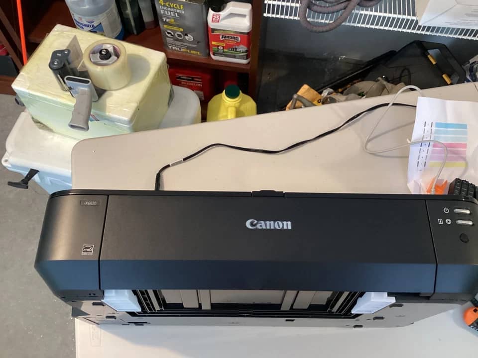 Canon PIXMA IX6820 Printers Black Refurbished - Excellent