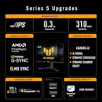 ASUS VG259QMRL5A Monitors New
