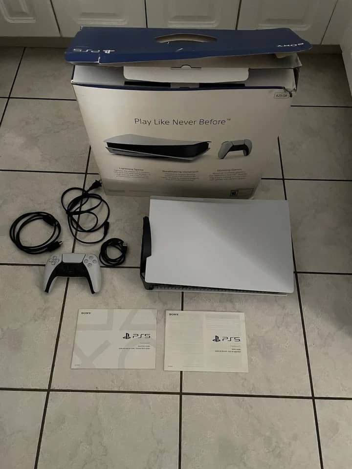 Sony PlayStation 5 Digital Video Game Consoles Console Only New