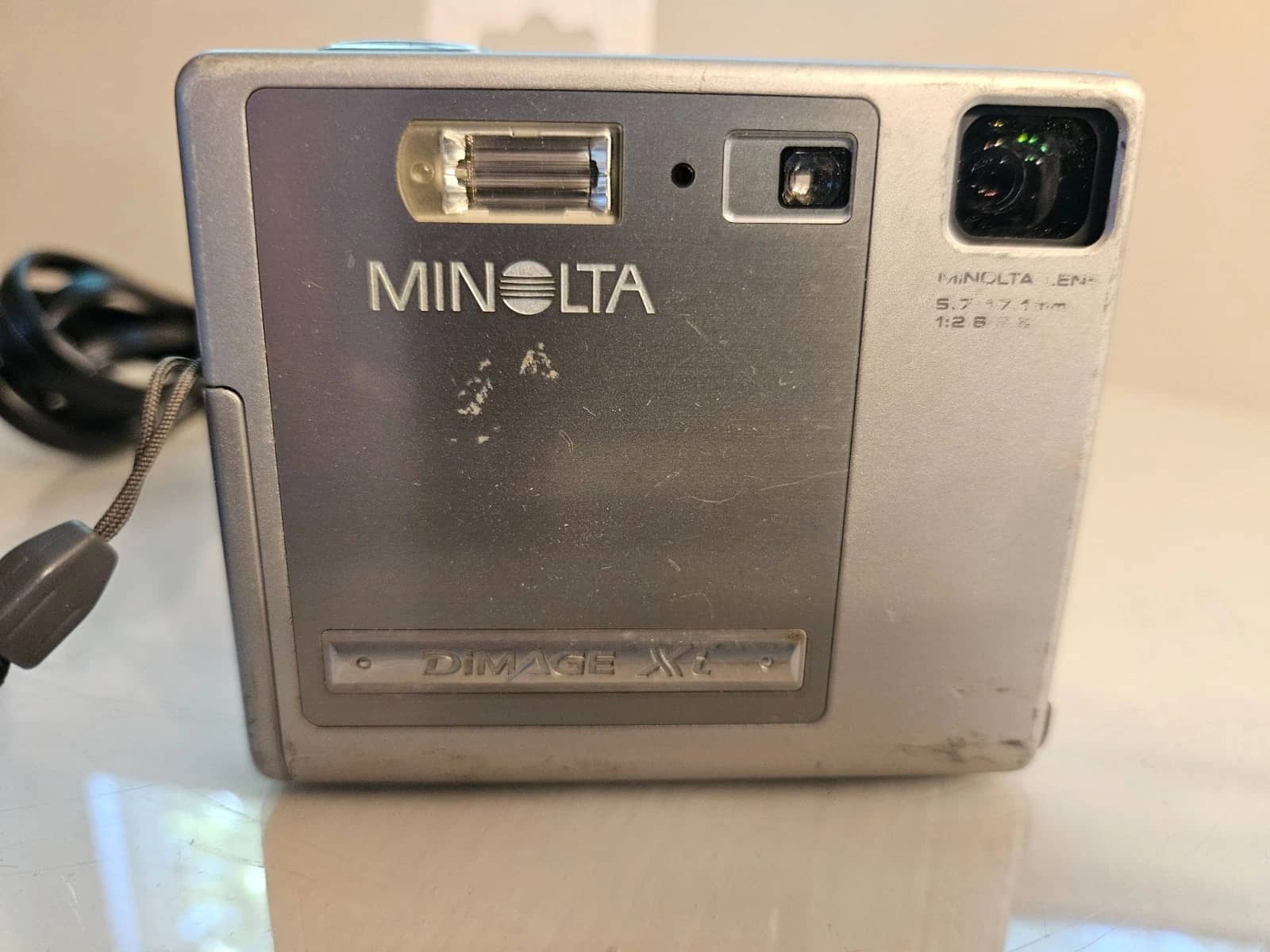 Minolta DiMAGE Xi Digital Cameras Silver Used - Good Body Only