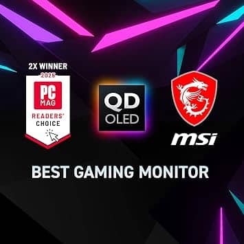 MSI MAG 322UP QD-OLED E16 Monitors New