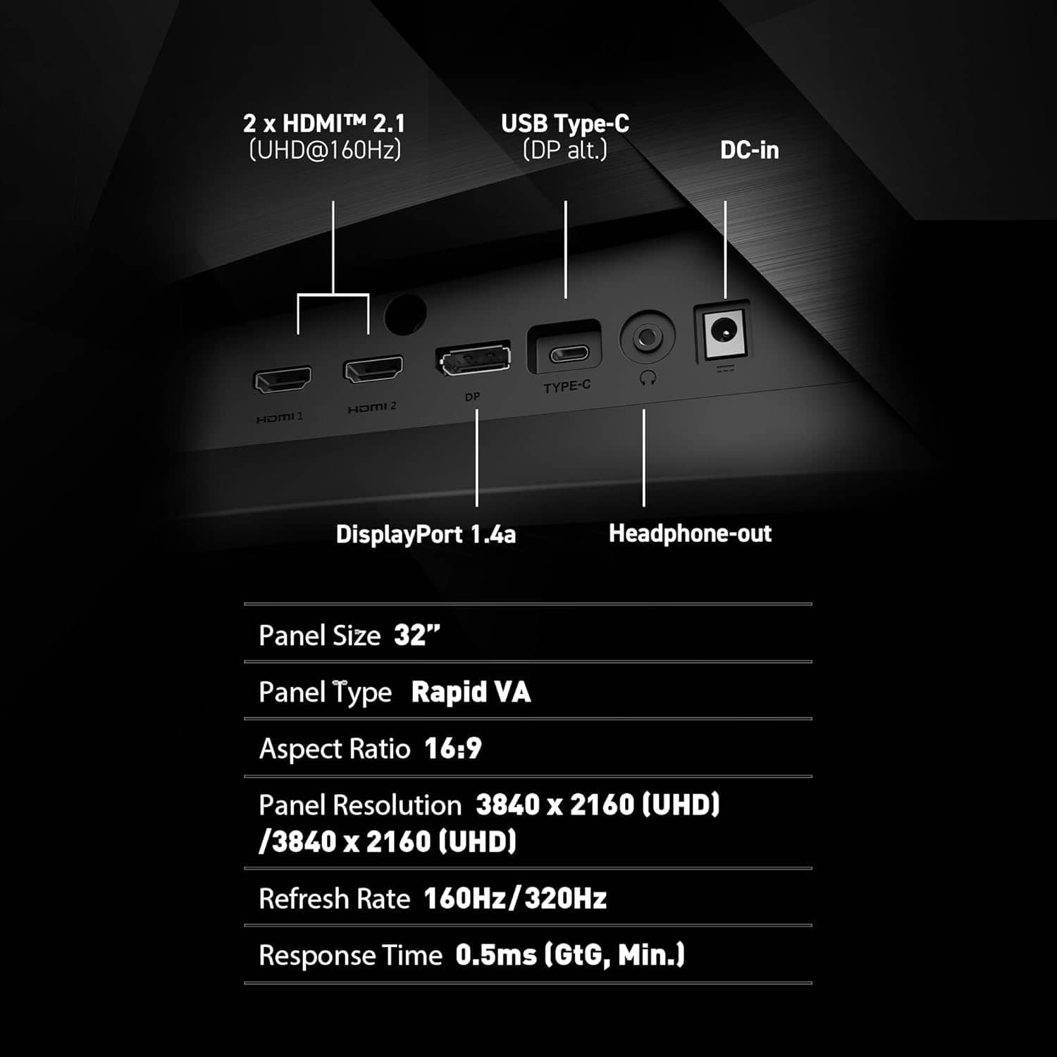 MSI MAG 321CUPDF Monitors New