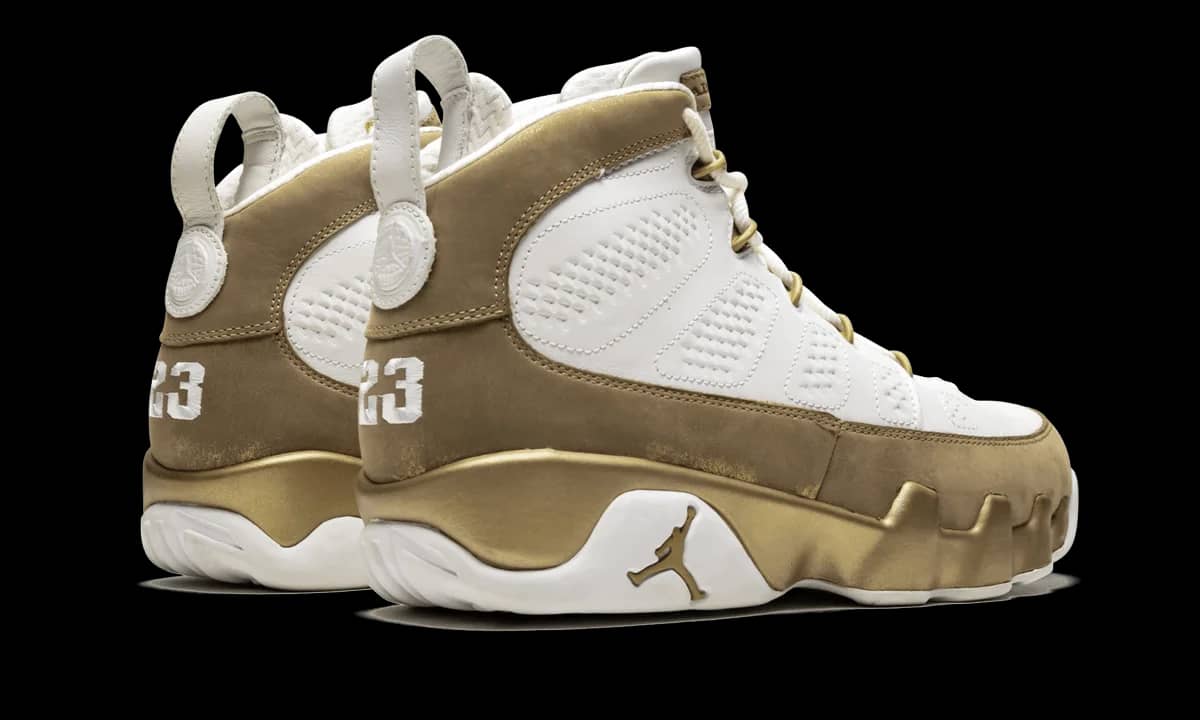 Jordan Air Jordan 9 Retro Sneaker Gray 1.5 New