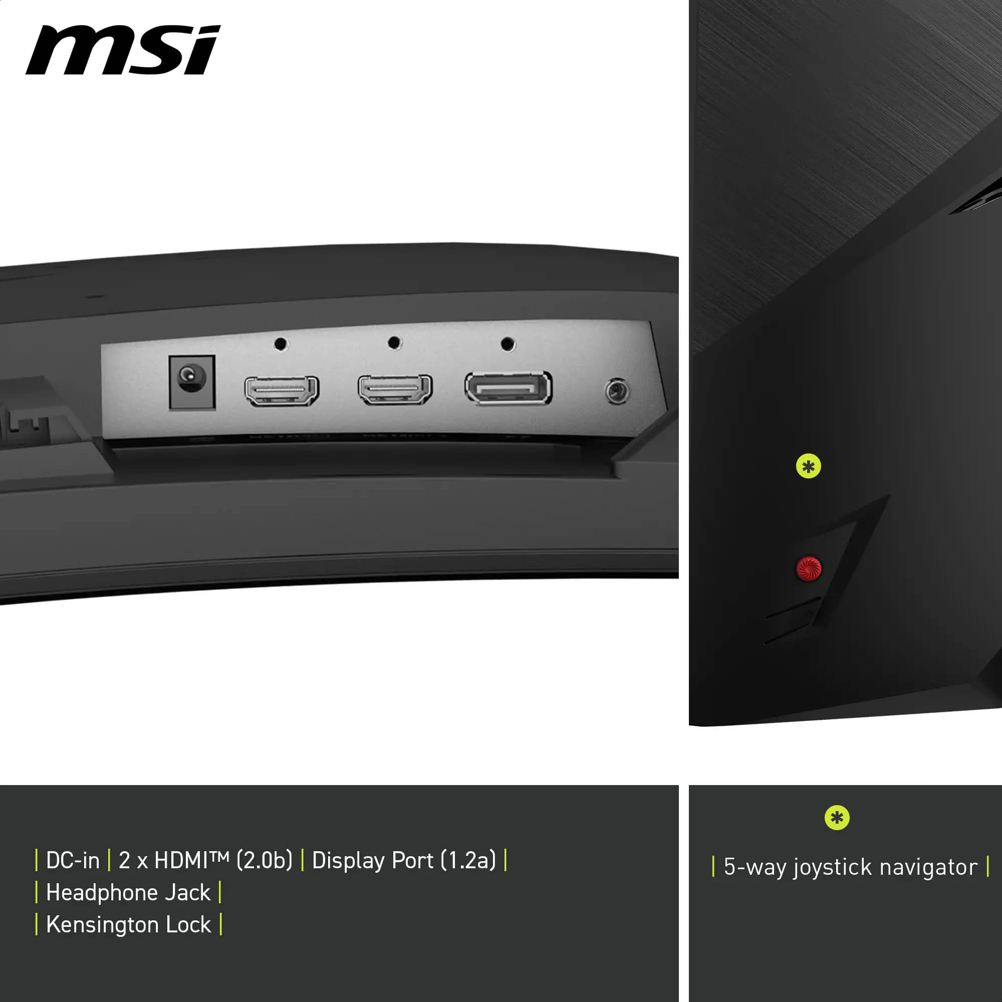 MSI MAG 274CF X24 Monitors New