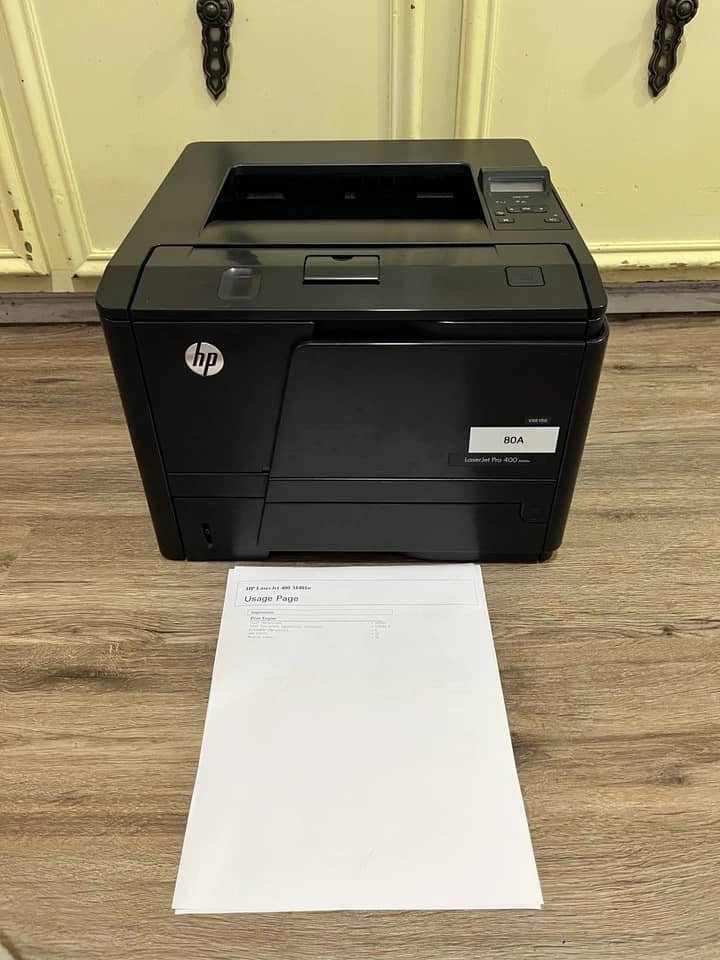 HP LaserJet Pro 400 Printers Black Refurbished - Excellent