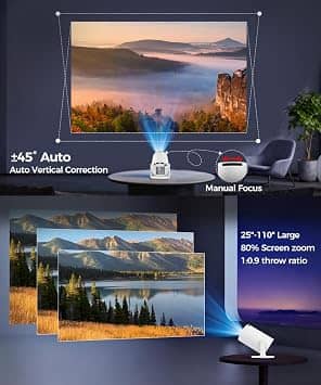 Magcubic HY300 Pro Projectors White New